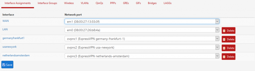 [ARCHIVIERT] pfSense® mit ExpressVPN TEIL4: Load Balancing / Redundanz / GEO Routing